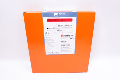 Abbott 14940-02 Asahi PTCA Guide Wire Grand Slam 300cm J, 0.014inch (x)-Box of 5